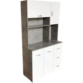 Hti-Living Küchenbuffet Blanca  grau