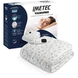 Imetec Adapto Einzelwärmeunterbett 150 x 80 cm Grau/Weiß