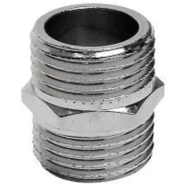 SANITOP-WINGENROTH Doppelnippel verchromt 1/2'
