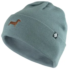 Bavarian Caps Strickmütze grau/grün 54-64