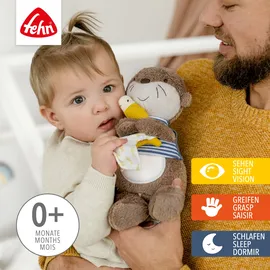 Fehn Nachtlicht Otter Theo – Schlummerlicht & Einschlafhilfe für Babys
