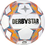 derbystar Unisex Jugend Stratos Light v23 Fußball, weiß grün, 5