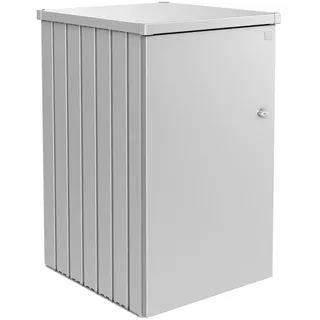 Biohort Aufpreis für Standardtür mit Türanschlag links für Mülltonnenbox Alex 1 Stück Dunkelgrau-metallic/Quarzgrau-metallic/Silber-metallic
