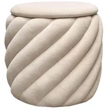 lookway Pouf 42 x 41 x 42 cm Beige