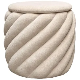 lookway Pouf 42 x 41 x 42 cm Beige