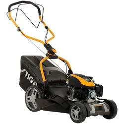 STIGA COMBI 748 S - Benzin-Rasenmäher mit Antrieb - 4 in 1 - Motor ST 140