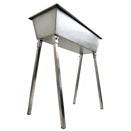 SCHMIDT security tools Mangal Grill 80x34 cm Silber