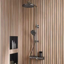 HSK AquaXPro 200 Aufputz-Duschsystem mit Thermostat, 1007200-280,