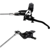Hope tech 4 e4 disc break schwarzer geflochtener schlauch hinten