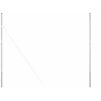 vidaXL Zaunpfosten 2300 x 0 cm Silber/Stahl
