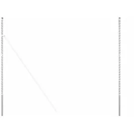 vidaXL Zaunpfosten 2300 x 0 cm Silber/Stahl
