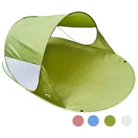 Goods+Gadgets CANYON CRUISE Strandmuschel Pop Up Strand-Zelt Windschutz am
