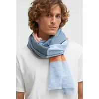 Camp David Herren, Webschal mit Streifenmuster Orange