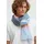 Camp David Herren, Webschal mit Streifenmuster Orange