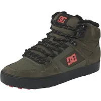 DC Shoes Sneaker High Herren Grün/Rot/Schwarz 43