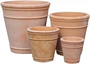 Kübel Mova - 4er Set - Terrakotta