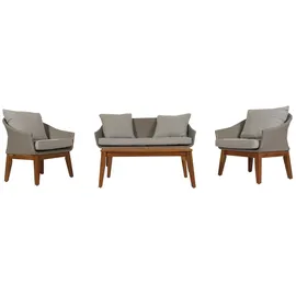 Mendler HWC-N37 Loungeset grau