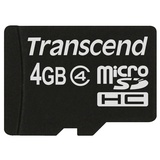 Transcend microSDHC 4GB Class 4