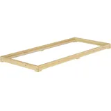 Erst-Holz 90 x 200 cm Brown