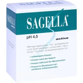 Sagella active Reinigungstücher 10 St.