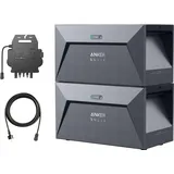 Anker Innovations Anker SOLIX Solarbank - Batterie - dual system, upgrade set - 3200 Wh - mit 600W/8 (600 W, 3200 Wh), Powerbank