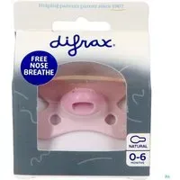 DIFRAX Tétine édition spéciale Quartz rose naturel 0-6m Tétine(S) 1 pc(s)