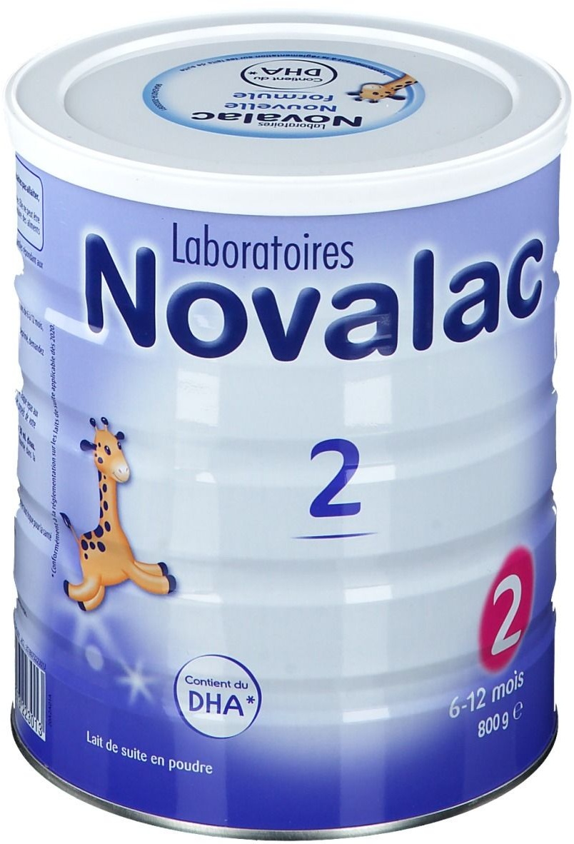 Novalac 2 Lait de suite 2ème âge 800 g Poudre