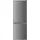 Homex CFS1110-S  Kühl-Gefrierkombination (173 l, 1425 mm hoch, Silber)