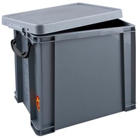 Really Useful Box Aufbewahrungsbox 19,0 l silber 39,5 x 25,5 x 29,0 cm