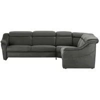 himolla Ecksofa  9707 ¦ grau ¦ Maße (cm): B: 291 H: 84 T: 261