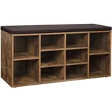 VASAGLE LHS10BX 104 x 48 x 30 cm vintage braun / braun