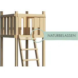 Karibu Spielhaus Frieda 107 x 291 x 107 cm Natur