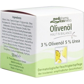 Medipharma Cosmetics Haut in Balance Olivenöl Feuchtigkeitspflege 50 ml
