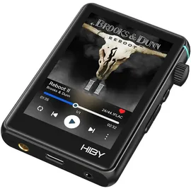 HiBy R3 II 2025, MP3 Player + Portable Audiogeräte, Schwarz