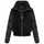 Navahoo Damen, Teddy-Fleecejacke warme Winterjacke mit hohem Kragen Teddyzone 14 Black Gr. XL - XL
