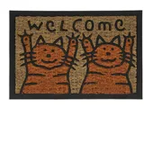 Relaxdays Kokos 60 x 40 cm Orange/Natur
