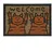 Relaxdays Kokos 60 x 40 cm Orange/Natur
