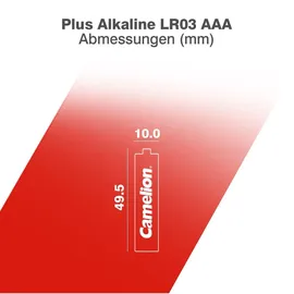Camelion | AAA/LR03 | Plus Alkaline | 2 Stück