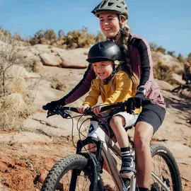 Kids Ride Shotgun Pro MTB Front Kindersitz schwarz