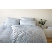 ELEGANTE Solid Jersey bleu 135 x 200 cm + 80 x 80 cm