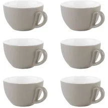 APS Cappuccinotasse 0,3 l Grau 6 St.