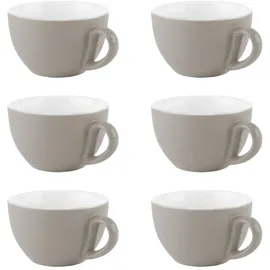 APS Cappuccinotasse 0,3 l Grau 6 St.