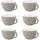 APS Cappuccinotasse 0,3 l Grau 6 St.