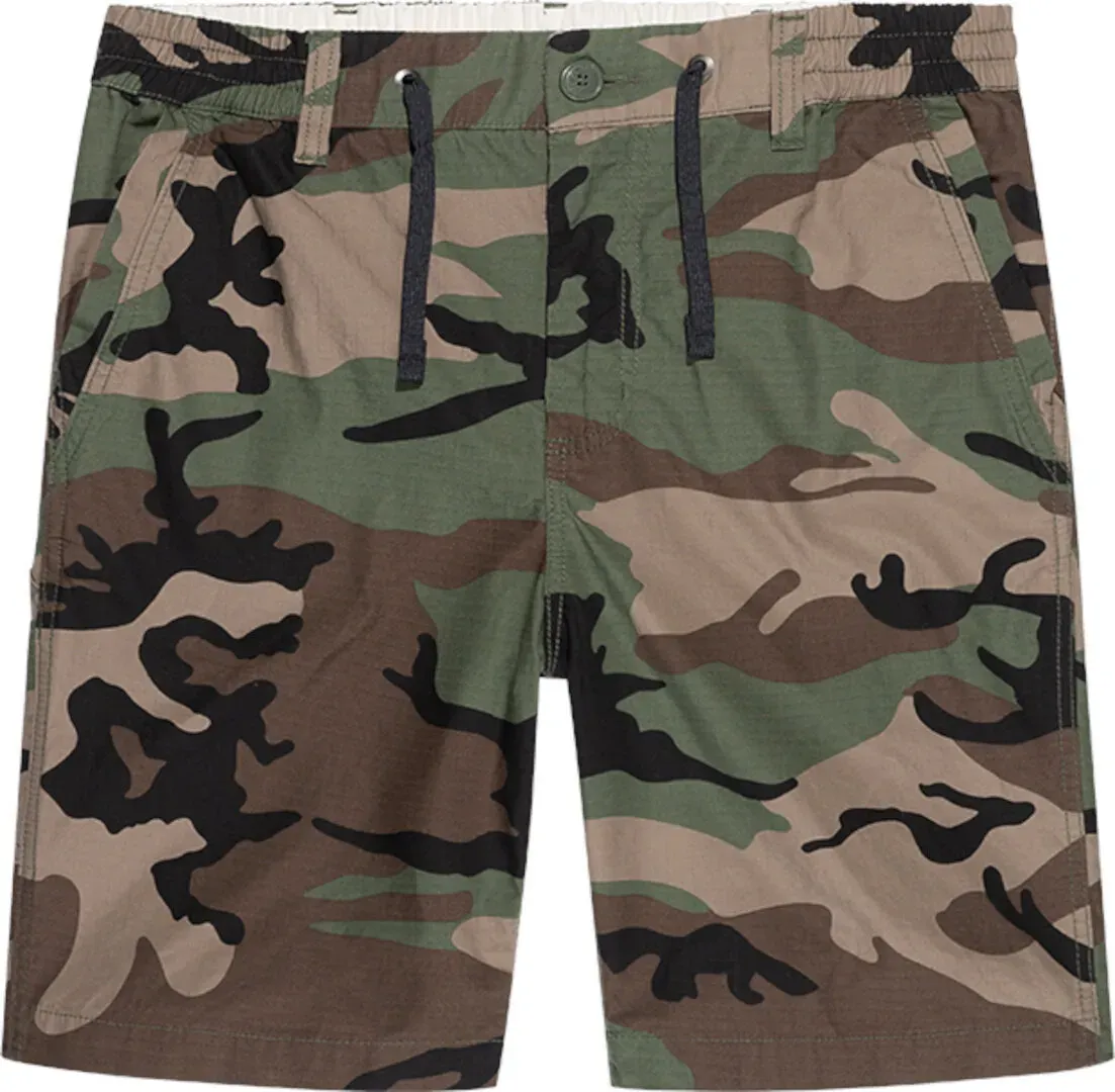 Vintage Industries Worker Camouflage Shorts