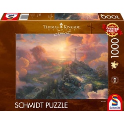 Schmidt Spiele Puzzle »Spirit, Das Kreuz«, 1000 Puzzleteile, Thomas Kinkade; Made in Europe
