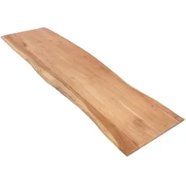 Sam Tischplatte Baumkante Akazie Natur 200 x 60 cm CURT