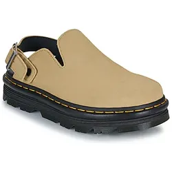Dr. Martens  Pantoffeln ZebZag Mule Mule Savannah Tan EH Suede  in Beige, 38