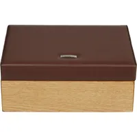 Windrose Schmuckschatulle Wood Jewelry Box Braun