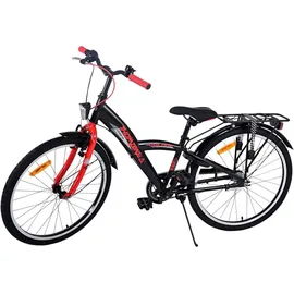 tpfsports Thombike Kinderfahrrad - Jungen - 24 Zoll - Rücktritt + Handbremse - 3 Gänge - Rot