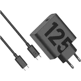 Motorola Turbopower 125W Charger USB-PD 3.0 GaNFast + USB-C® Kabel